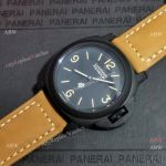 Knock off Panerai Luminor Black Case Watch Panerai Logo Dial